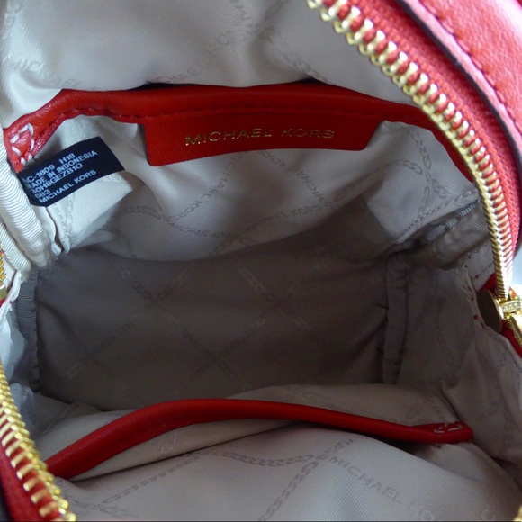 Michael Kors Rhea Mini Stud Leather Backpack NWT - Picture 5 of 8